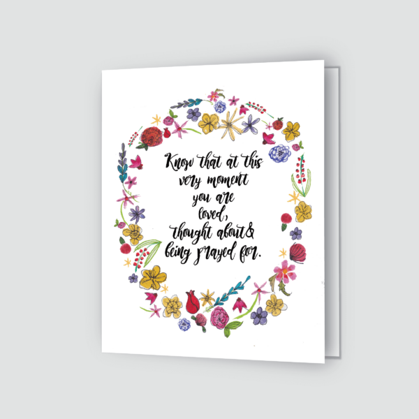 'know that' greeting card - white