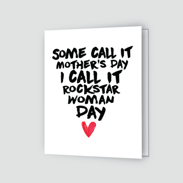mothers day card - white