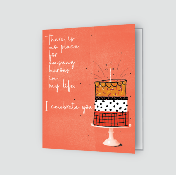 i celebrate you greeting card