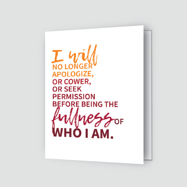 Fullness of Who I Am