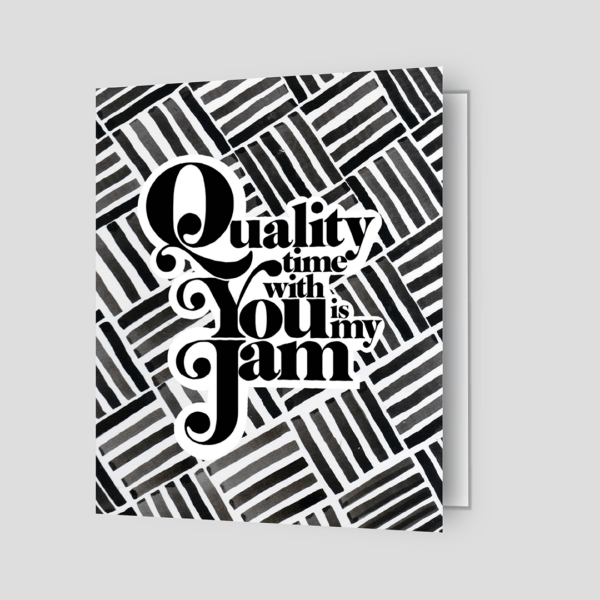 quality time greeting card